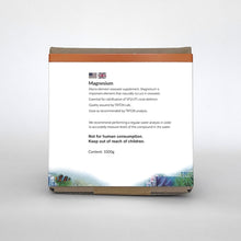 Load image into Gallery viewer, Magnesium mg 1000g - Sida A view