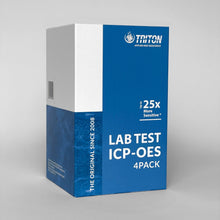 Load image into Gallery viewer, 4 Pack Triton Lab ICP-OES tests - Laboratory Seawater Analysis